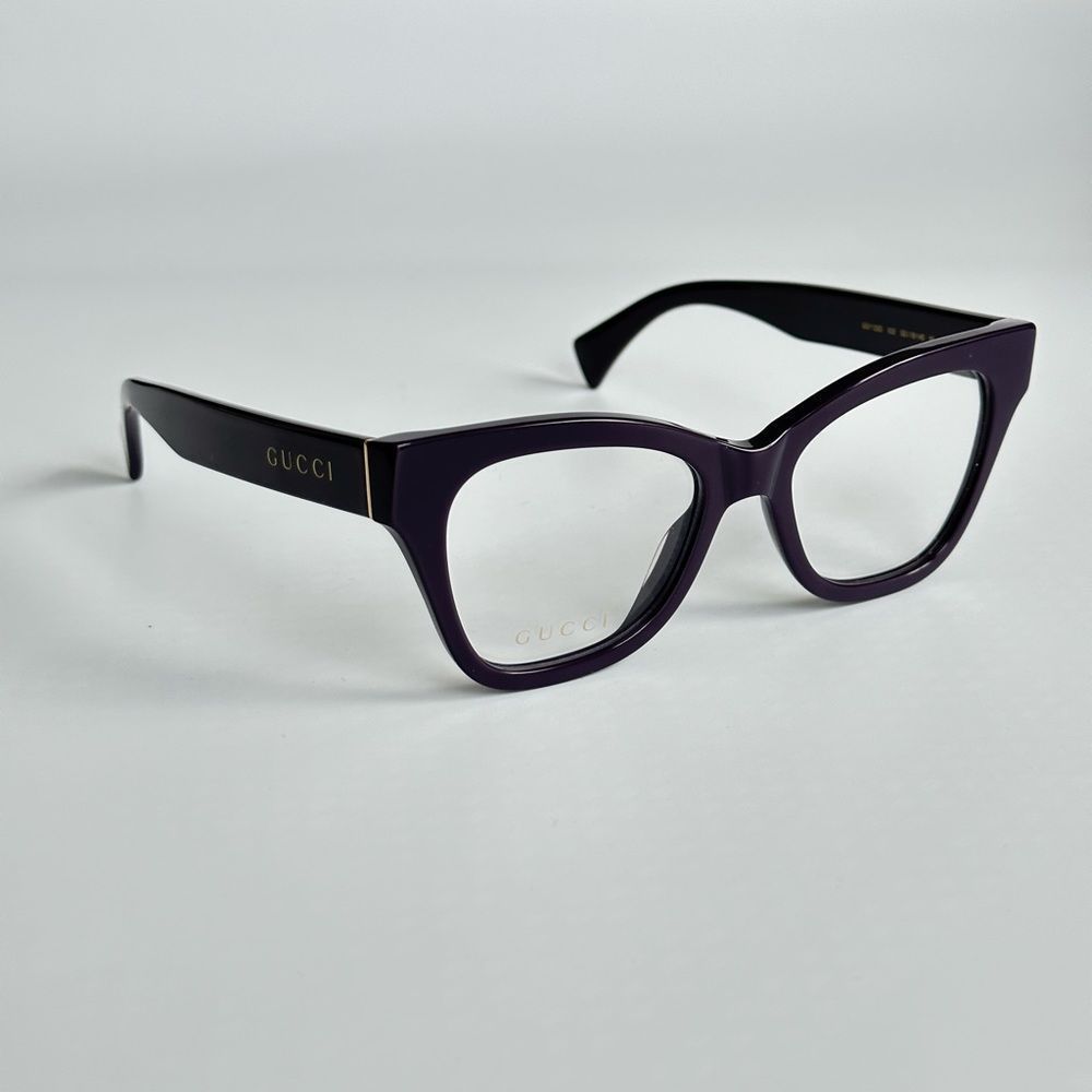 Brand New Gucci Gg1133o 002 Violet Women Eyeglasses